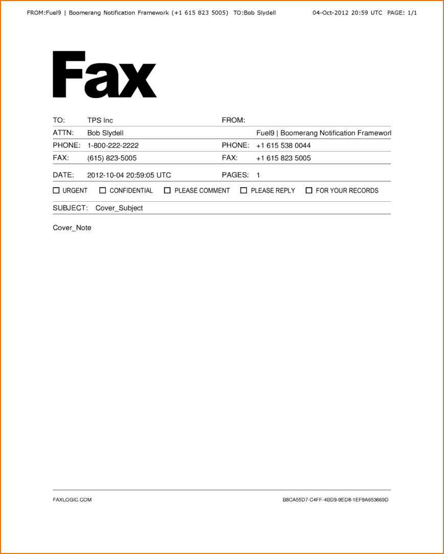 How To Fill Out A Fax Cover Sheet | Free Printable Letterhead Pertaining To Fax Template Word 2010