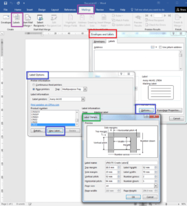 How To – How To Create Your Own Label Templates In Word pertaining to Labels 8 Per Sheet Template Word
