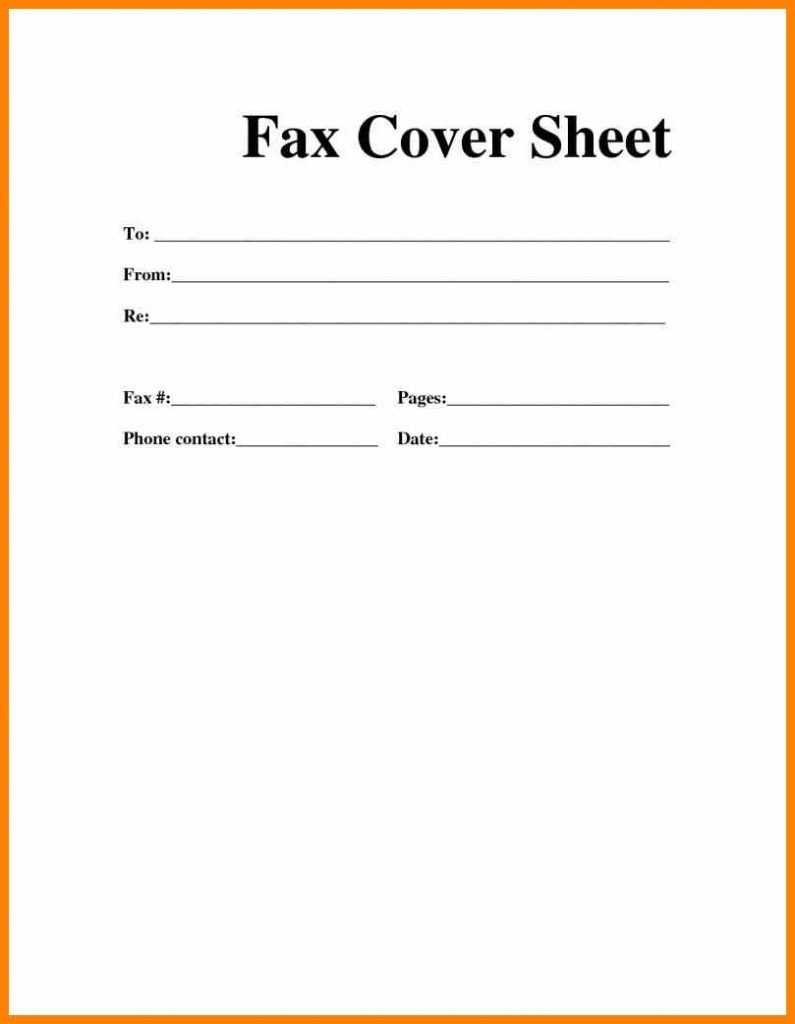 How To Make A Fax Cover Sheet In Word 2010 - Tomope.zaribanks.co Throughout Fax Template Word 2010