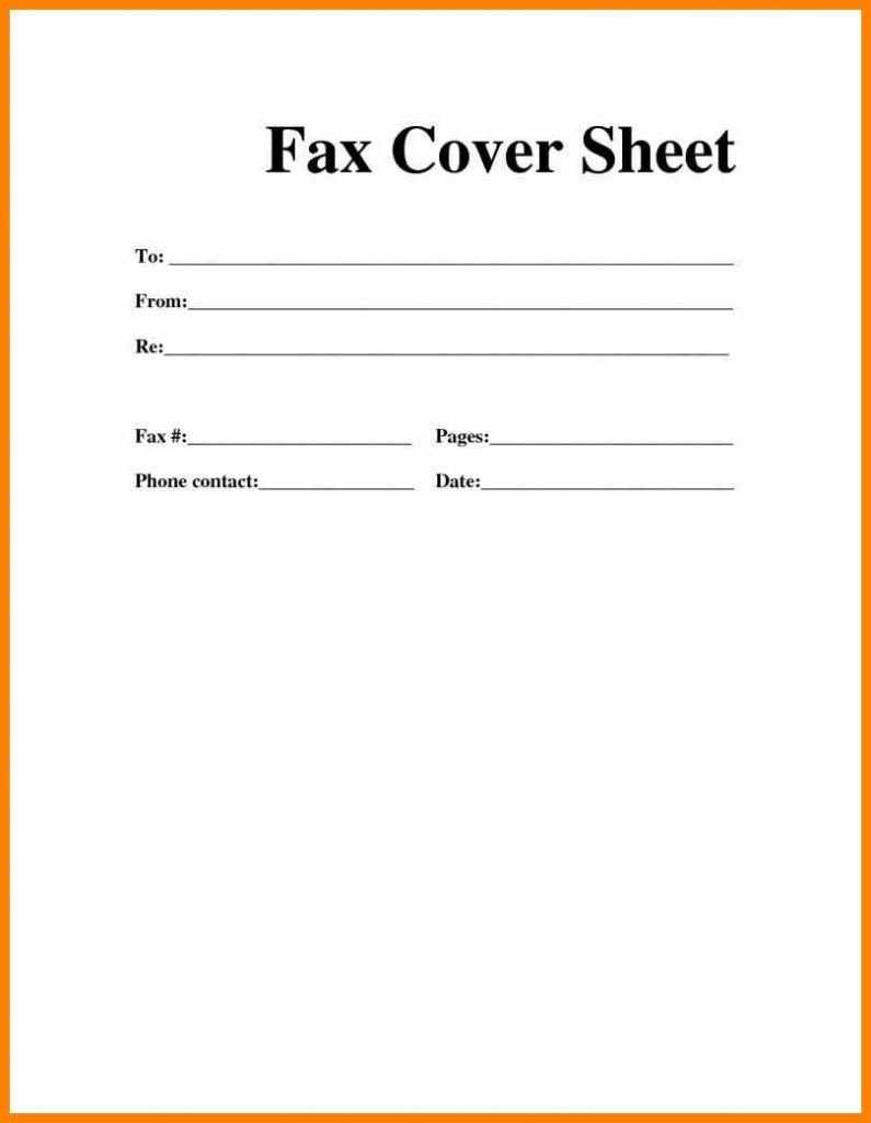 How To Make A Fax Cover Sheet In Word 2010 – Tomope.zaribanks.co Throughout Fax Template Word 2010