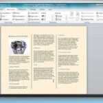 How To Make A Tri Fold Brochure In Microsoft® Word For Microsoft Word Pamphlet Template