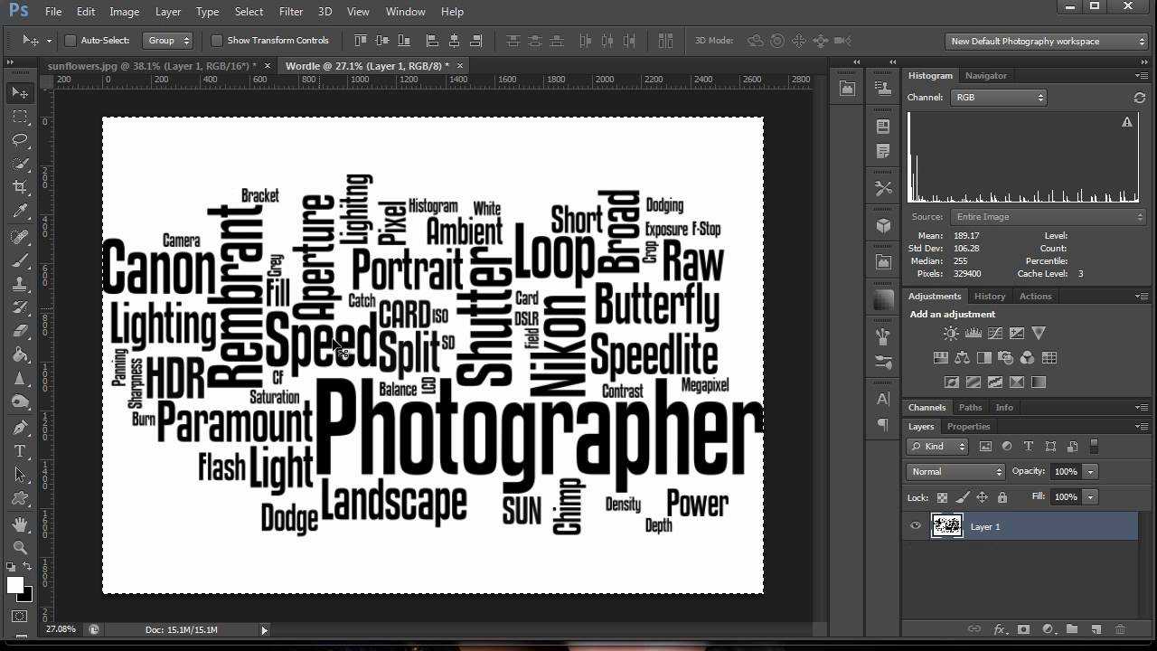 How To Make A Word Cloud In Photoshop Pertaining To Free Word Collage Template