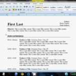 How To Make An Easy Resume In Microsoft Word With How To Find A Resume Template On Word