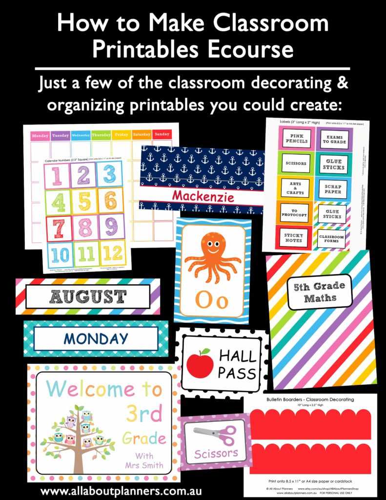 How To Make Teaching Printables And Classroom Decorating Inside Blank Word Wall Template Free