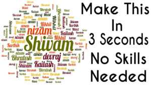 How To Make Word Collage within Free Word Collage Template