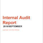 How To Prepare A High Impact Internal Audit Report With Regard To Internal Audit Report Template Iso 9001