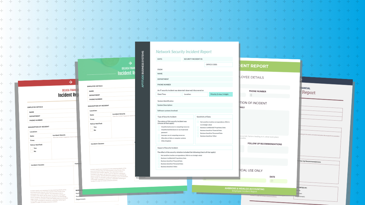 How To Write An Effective Incident Report [Templates] – Venngage Throughout Incident Report Book Template