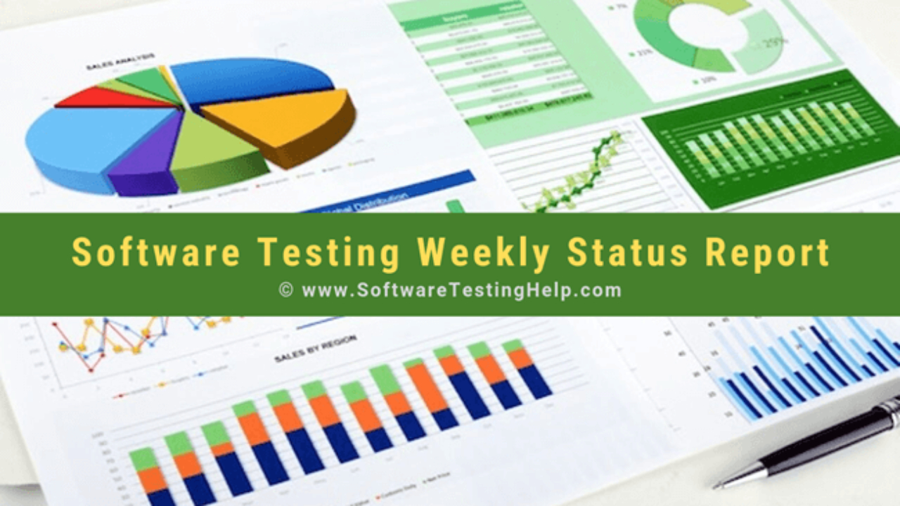 How To Write Software Testing Weekly Status Report For Testing Weekly Status Report Template