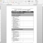 Idea Of Life: Food Safety Audit Checklist In Gmp Audit Report Template