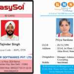 Identity Card Sample For Employee – Barati.ald2014 For Id Badge Template Word