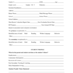 Iep Pdffiller Form – Fill Online, Printable, Fillable, Blank Intended For Blank Iep Template