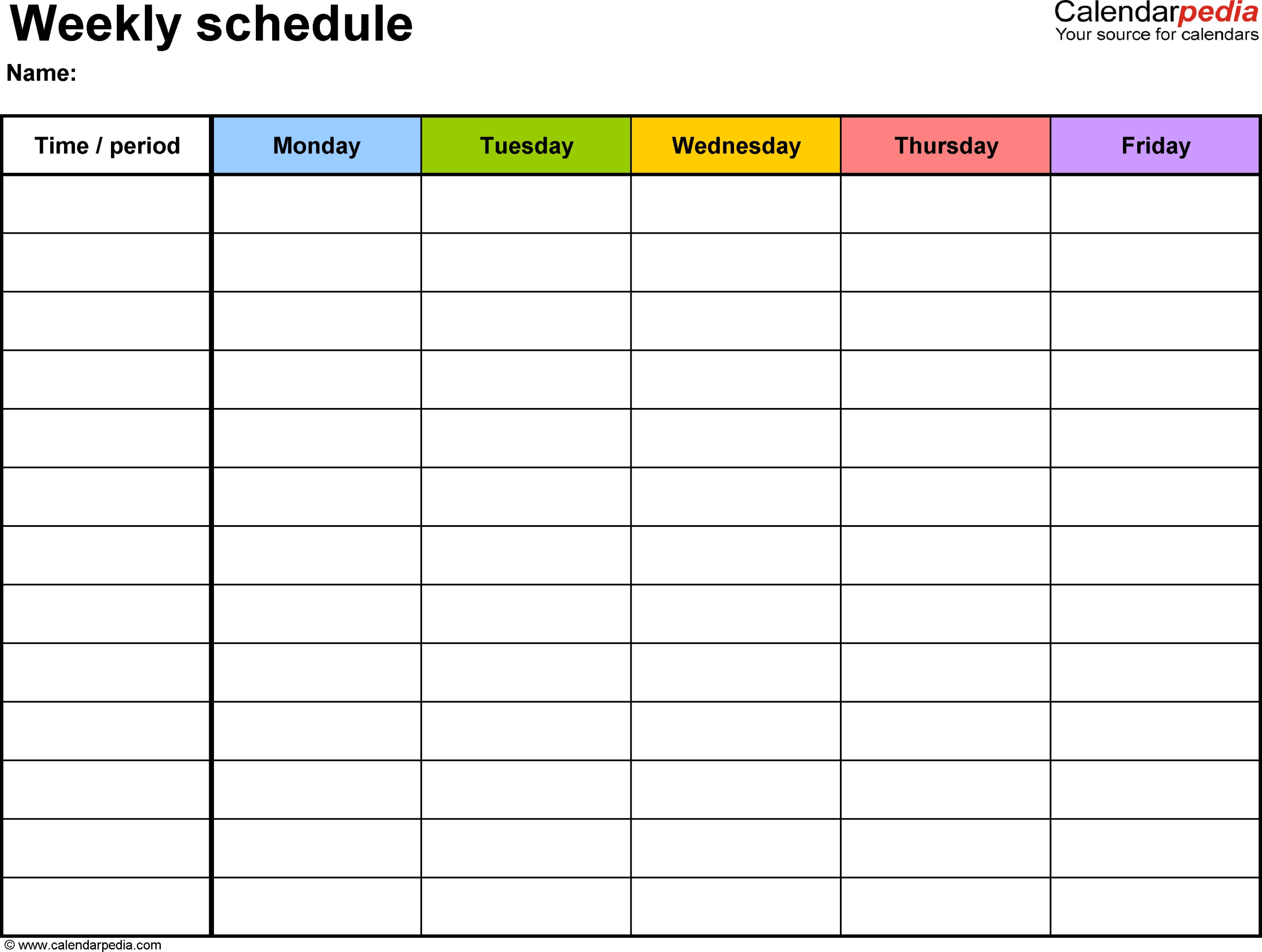 Images Of Free Printable Calendar Templates For Kids Monday Inside Blank Calendar Template For Kids