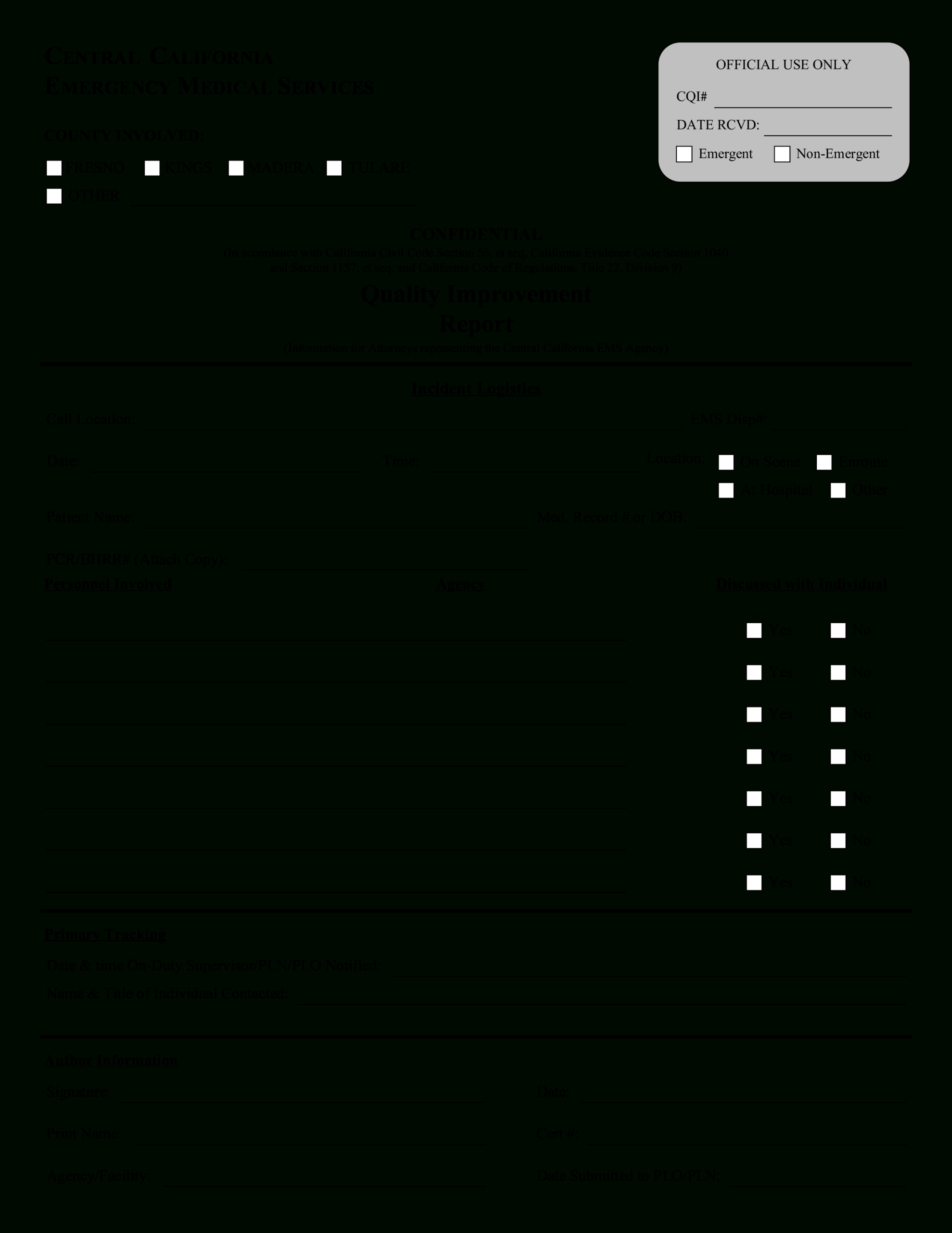 Improvement Report | Templates At Allbusinesstemplates Regarding Improvement Report Template