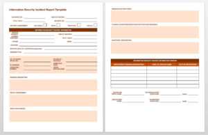 Incident Report Log Template - Business Template Ideas with regard to Incident Report Log Template
