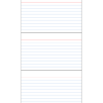 Index Card Template – 4 Free Templates In Pdf, Word, Excel With Regard To Index Card Template For Word