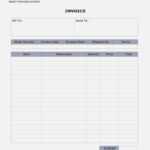 Invoice Spreadsheet Seven Free Realty Xecutives And Blank Intended For Free Printable Invoice Template Microsoft Word