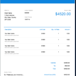 Invoice Template | Create And Send Free Invoices Instantly For Web Design Invoice Template Word