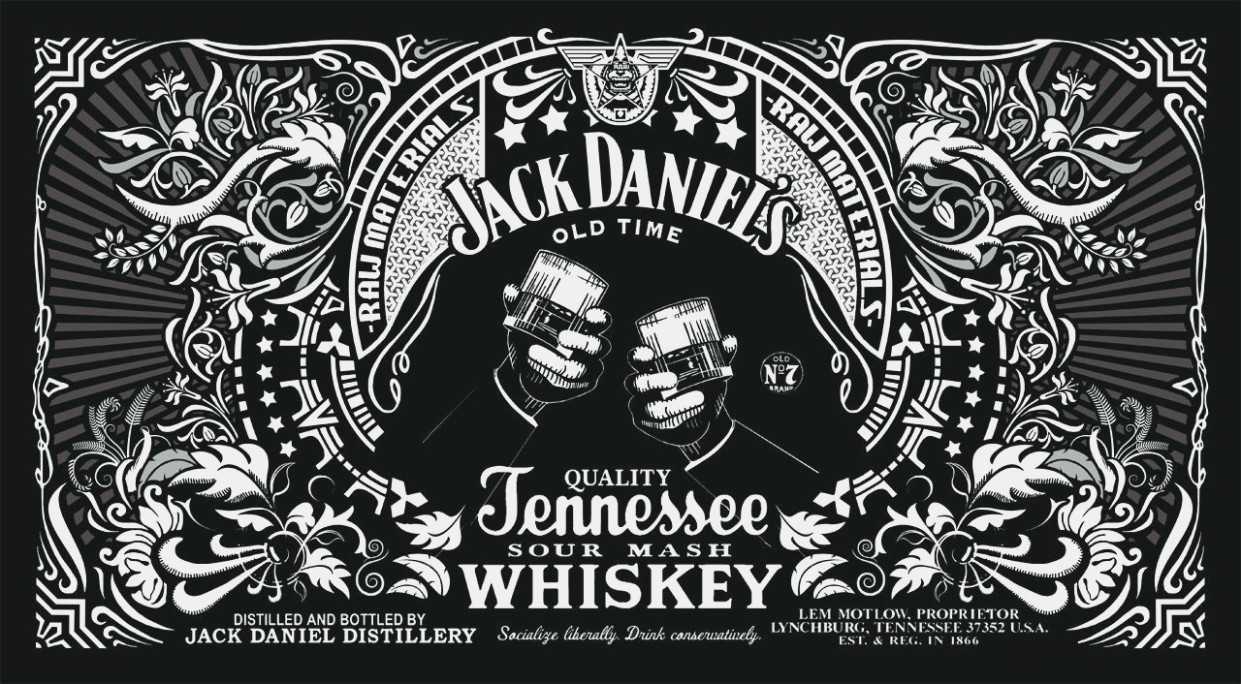 Jack Daniels Custom Label Maker – Trovoadasonhos With Regard To Blank Jack Daniels Label Template