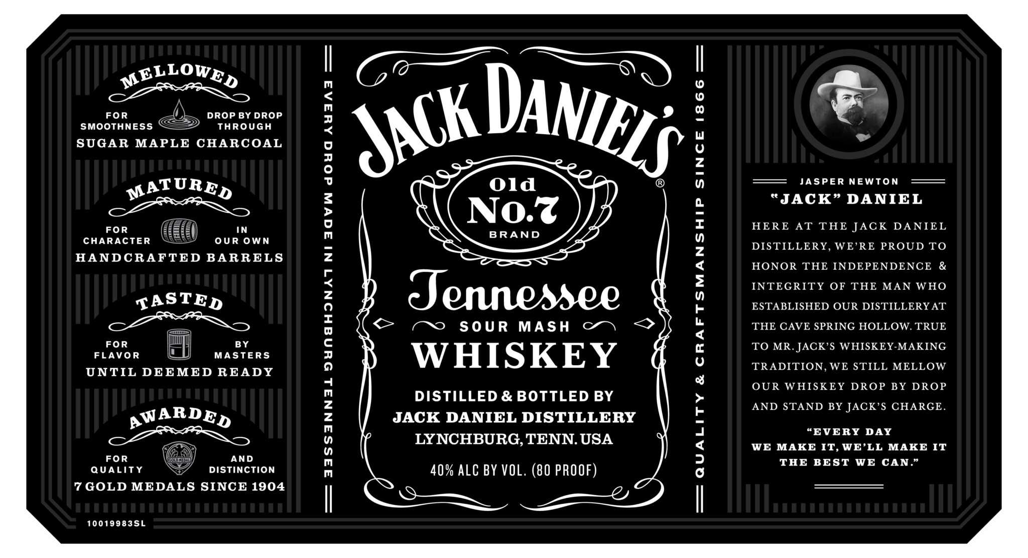 Printable Jack Daniels Label