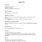 Lab Report Template | E Commercewordpress With Lab Report Template Word