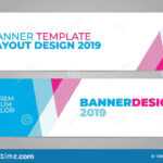 Layout Banner Template Design For Winter Sport Event 2019 Within Event Banner Template