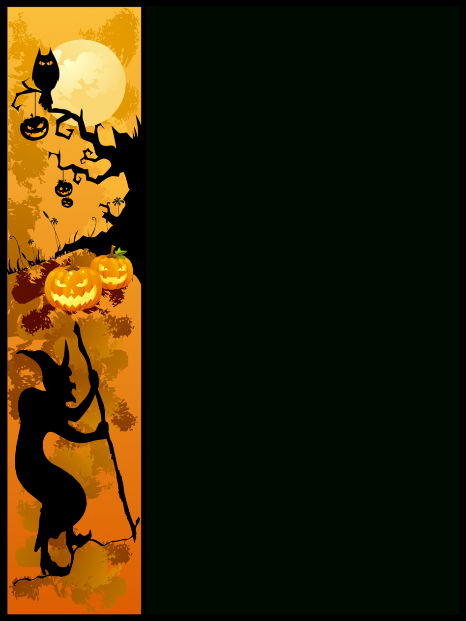Library Of Halloween Page Borders Banner Royalty Free Regarding Free Halloween Templates For Word