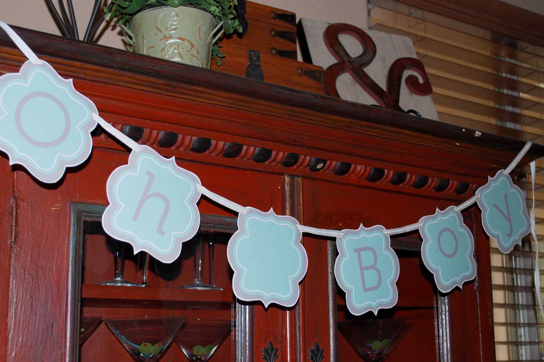 Lots Of Baby Shower Banner Ideas (+ Decorations) With Regard To Diy Baby Shower Banner Template