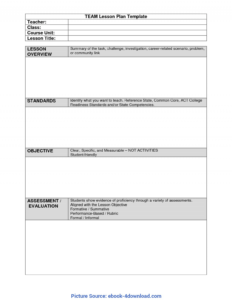 Madeline Hunter Lesson Plan Template Blank - Best throughout Madeline Hunter Lesson Plan Blank Template
