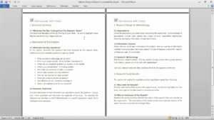 Market Research Report Template in Market Research Report Template