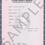 Marriage Certificate Sample – Barati.ald2014 Regarding Blank Marriage Certificate Template
