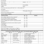 Medical History Form Template | Templates Free Printable Within Medical History Template Word