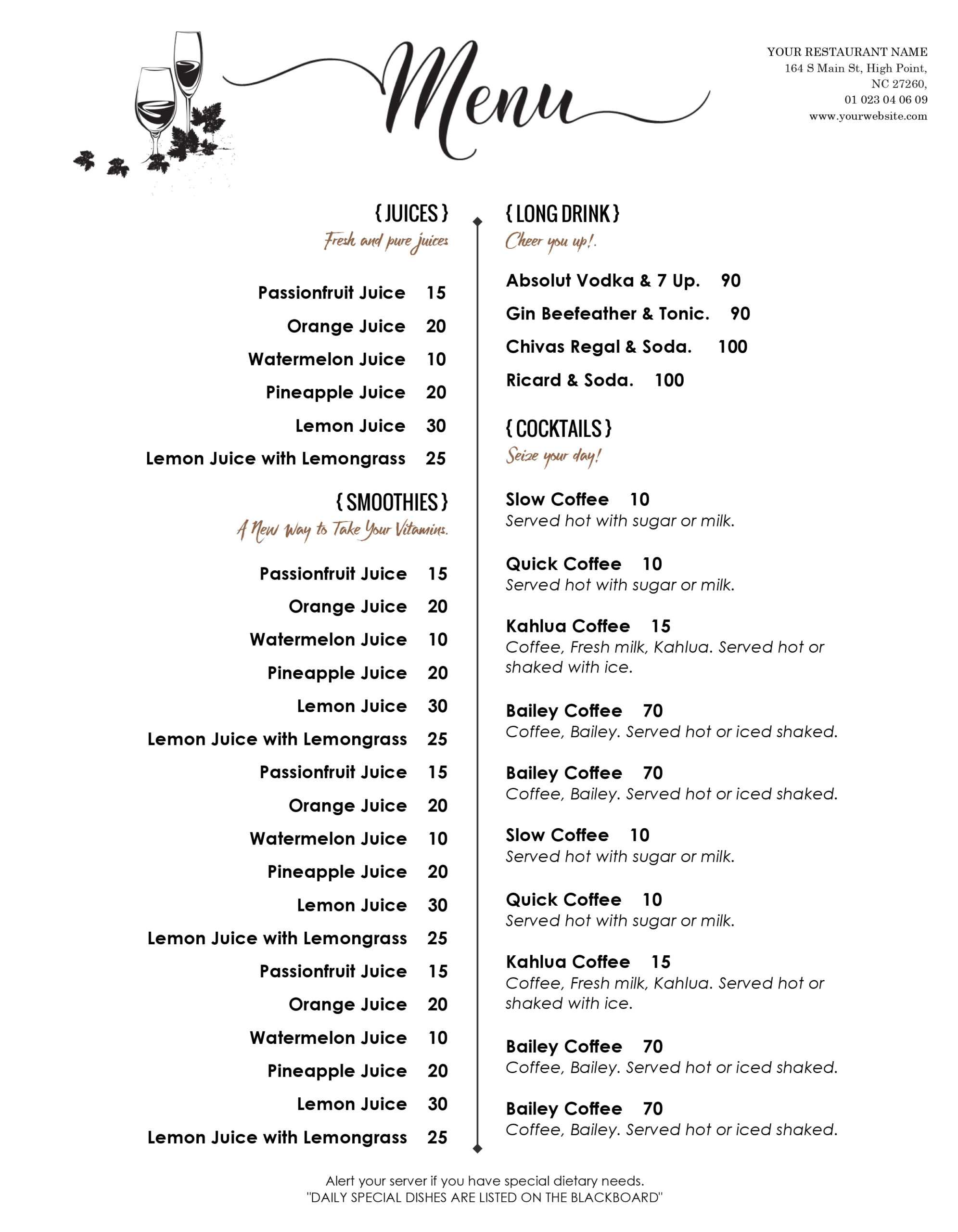 Menu – Id06 Intended For Free Cafe Menu Templates For Word