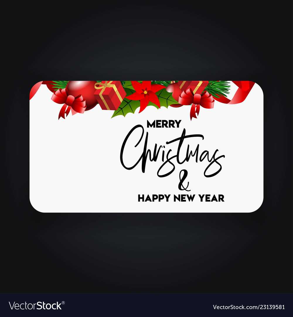 Merry Christmas 2019 Banner Template Pertaining To Merry Christmas Banner Template
