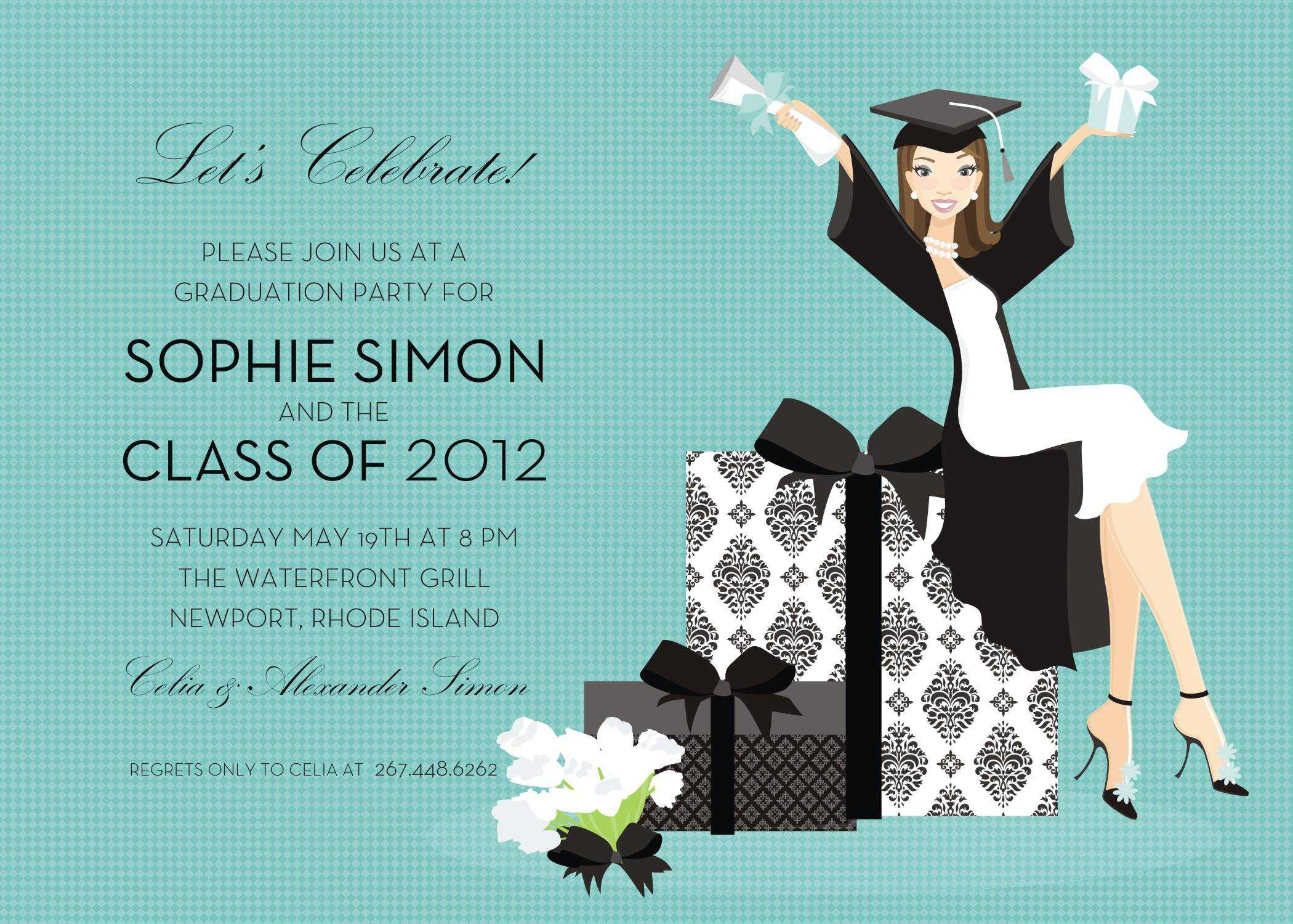 Microsoft Invite Templates Graduation Invitation Templates Pertaining To Graduation Invitation Templates Microsoft Word