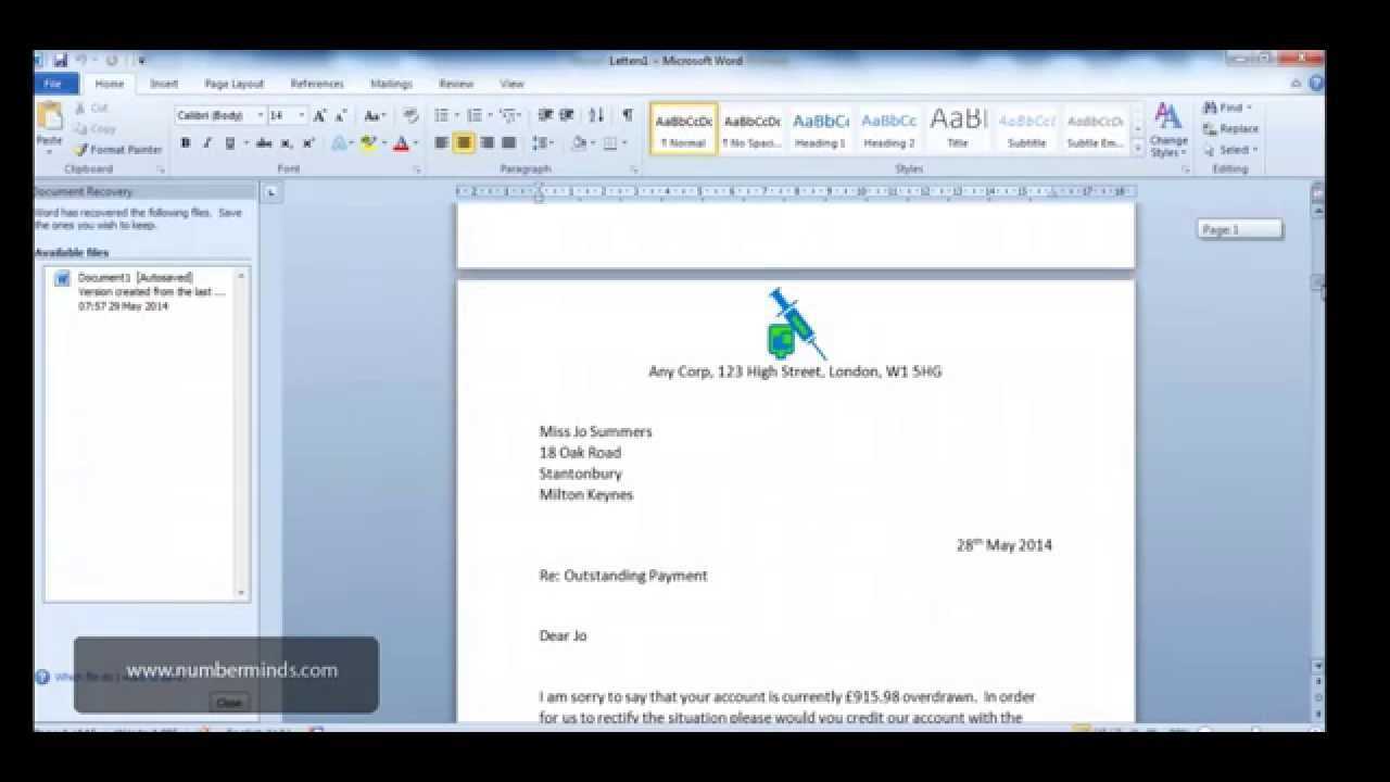 Microsoft Word 2010 – How To Do A Mail Merge And Format Fields Within How To Create A Mail Merge Template In Word 2010