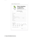 Microsoft Word File – Docsity Throughout Enquiry Form Template Word