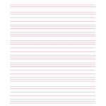 Microsoft Word Notebook Paper Template - Tomope.zaribanks.co intended for Notebook Paper Template For Word
