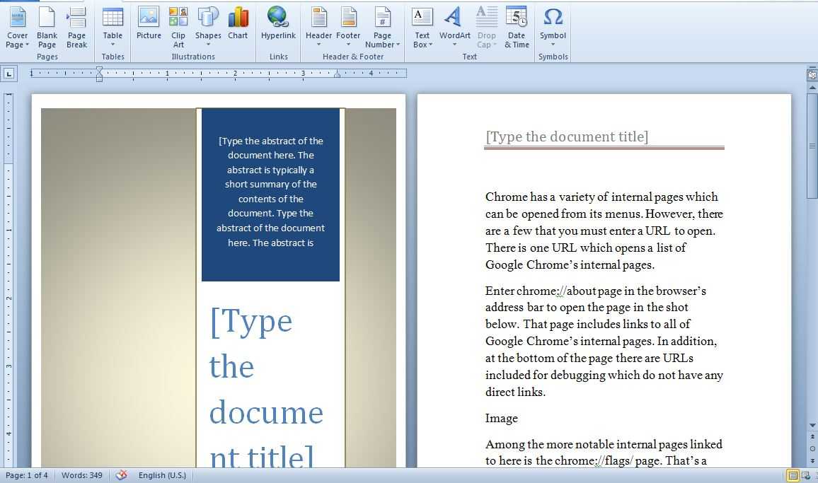 Microsoft Word Template Booklet – Barati.ald2014 Intended For Booklet Template Microsoft Word 2007