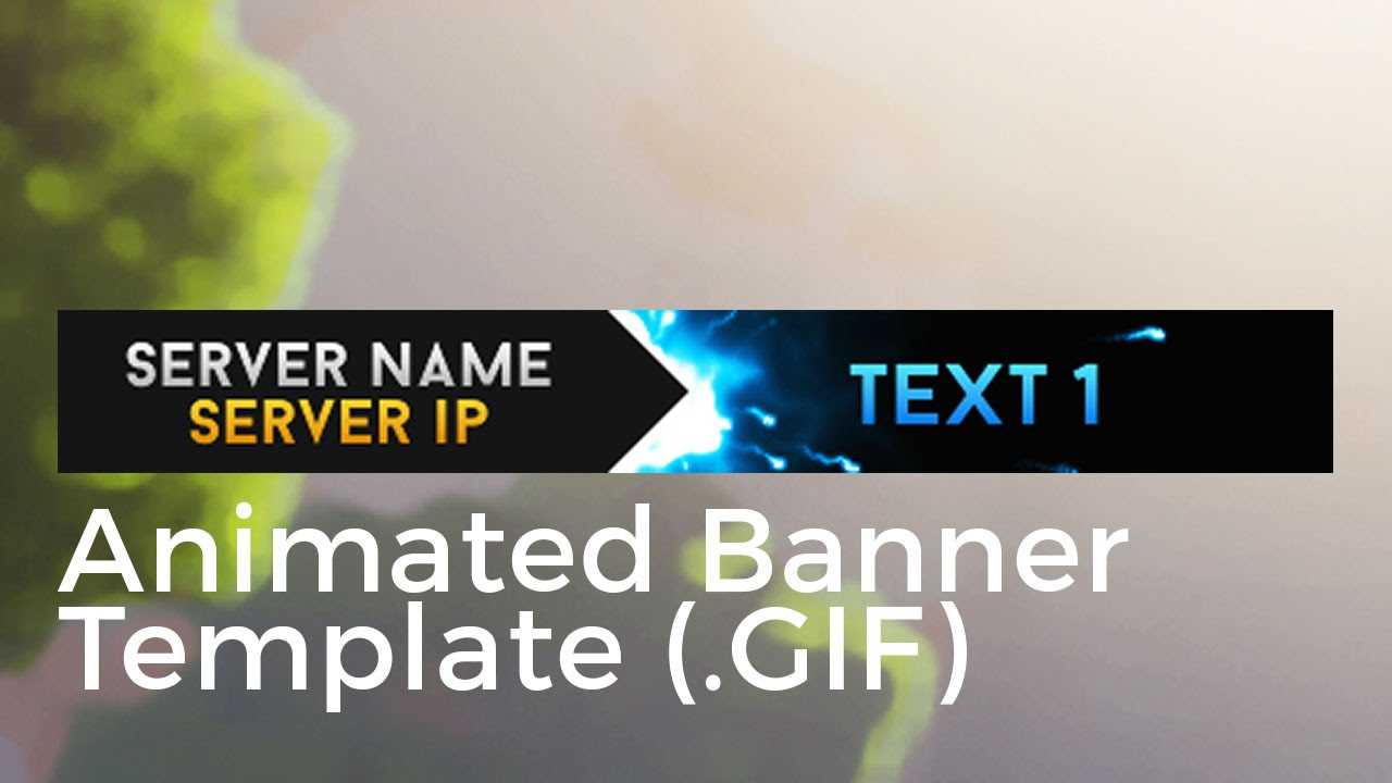 Minecraft Animated Server Banner Template "super Dazzle" Regarding Animated Banner Templates