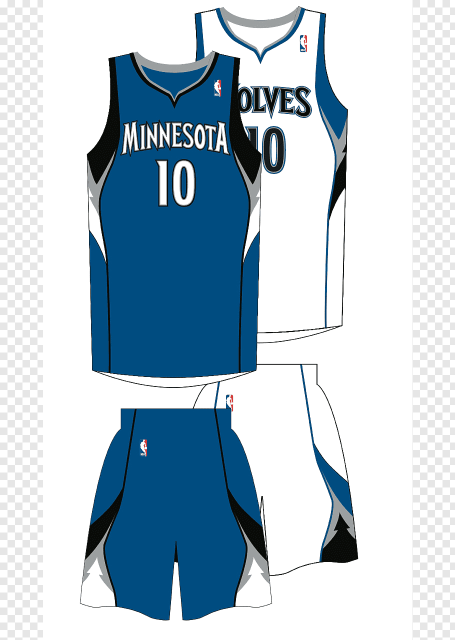 Minnesota Timberwolves Utah Jazz Los Angeles Clippers Jersey With Blank Basketball Uniform Template