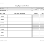 Monthly Marketing Report Template And Daily Activity Report Throughout Daily Activity Report Template