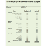 Monthly Report Template Intended For Best Report Format Template