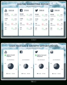 Monthly Social Media Report in Weekly Social Media Report Template
