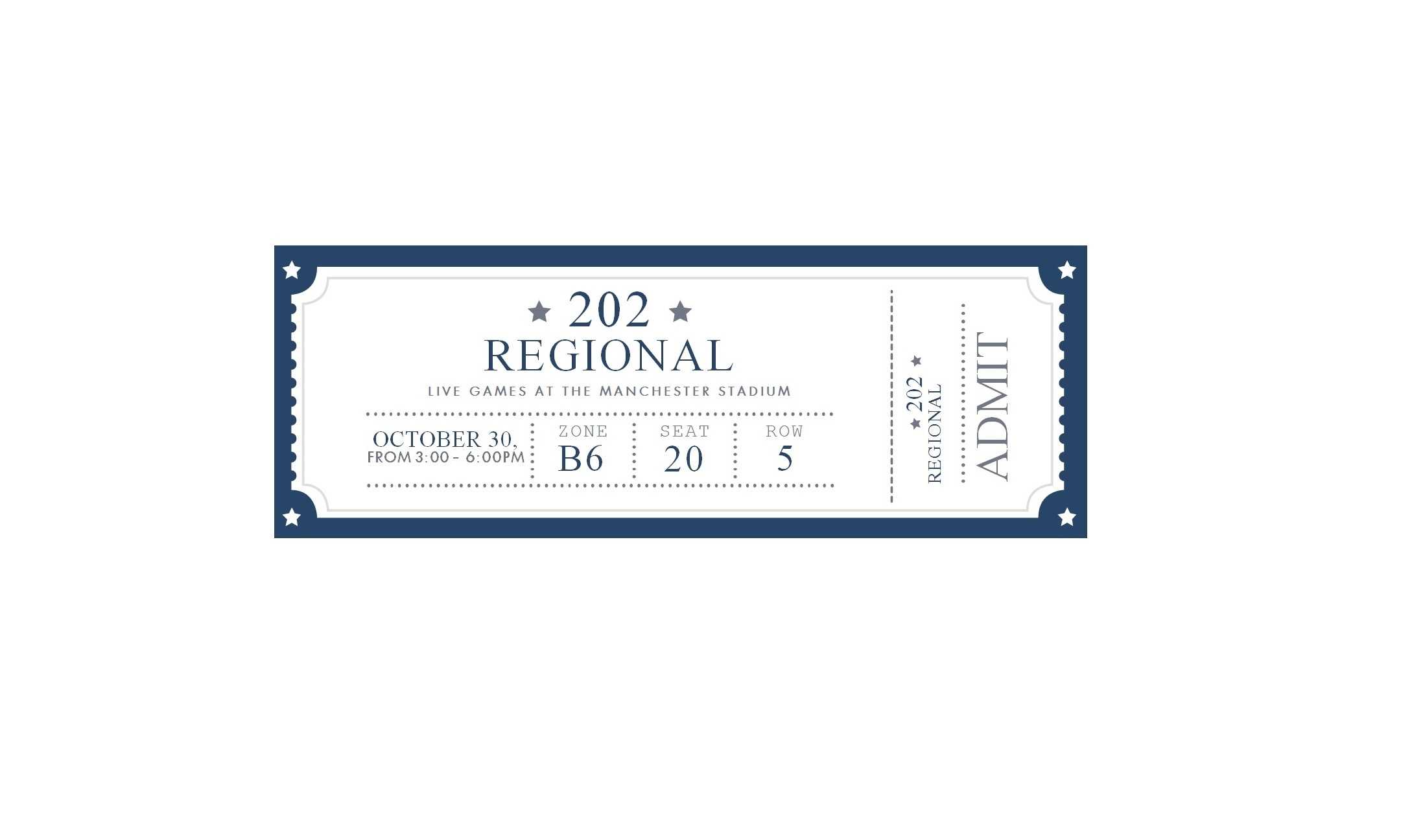 Movie Ticket Template For Word - Barati.ald2014 In Blank Admission Ticket Template