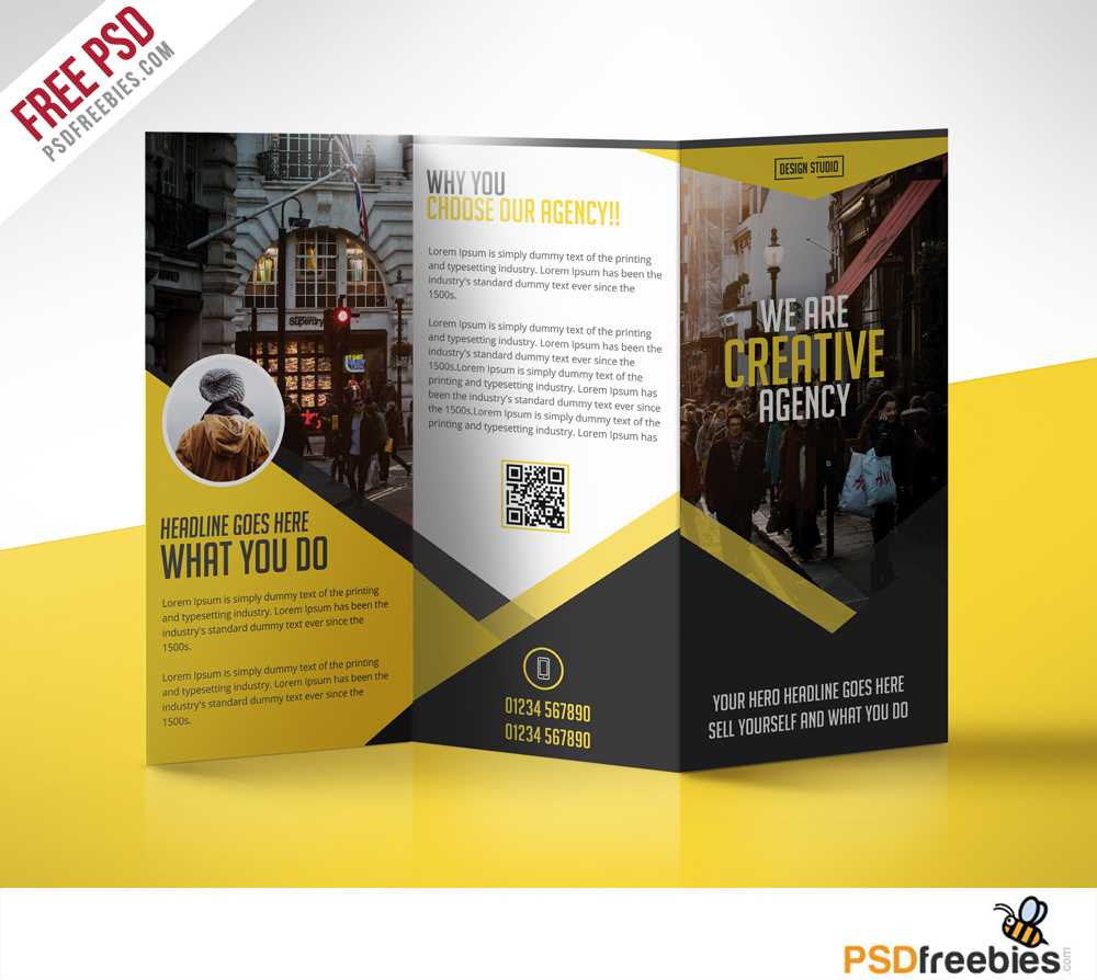 Multipurpose Trifold Business Brochure Free Ms Word Brochure In Free Business Flyer Templates For Microsoft Word