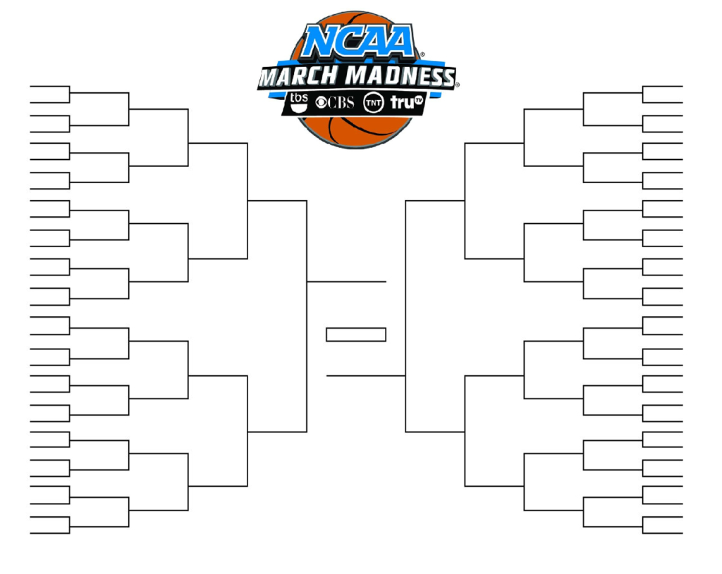 Printable Ncaa Bracket Pdf Printable Blank World