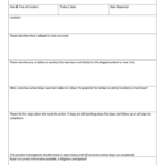Near Miss Report Template Word – Fill Online, Printable With Regard To Investigation Report Template Doc