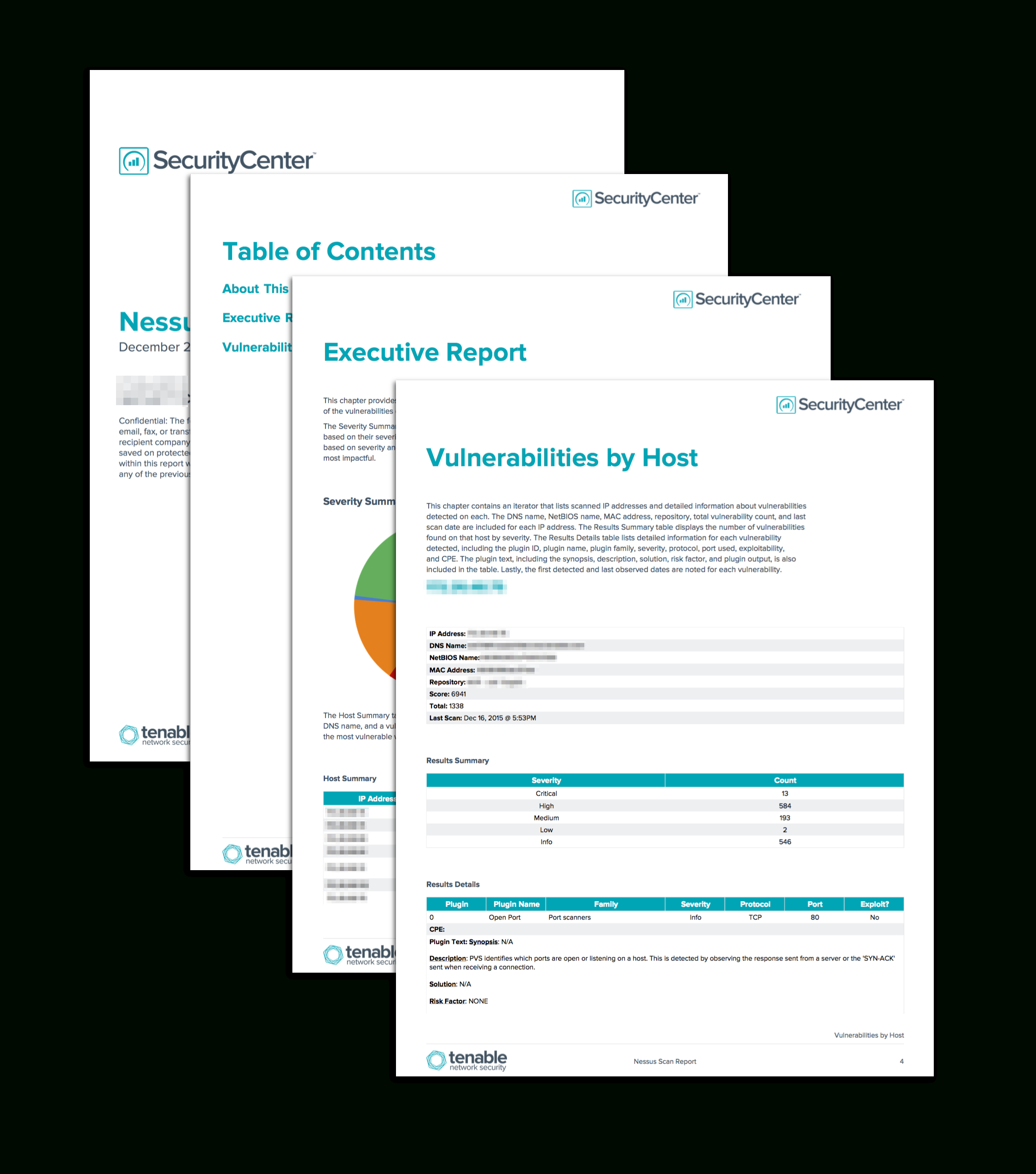 Nessus Scan Report – Sc Report Template | Tenable® Pertaining To Threat Assessment Report Template