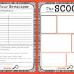 Newspaper Template For Kids | E Commercewordpress Within Blank Newspaper Template For Word