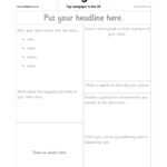 Newspaper Template intended for Report Writing Template Ks1